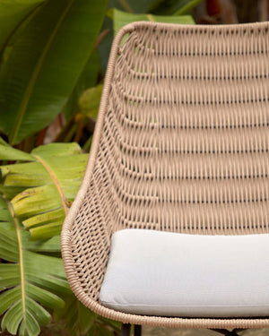 Kave Home Abeli loungestoel Beige