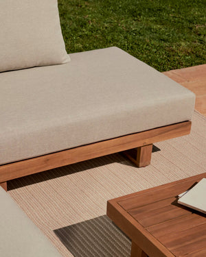 Kave Home Raco loungeset accaciahout
