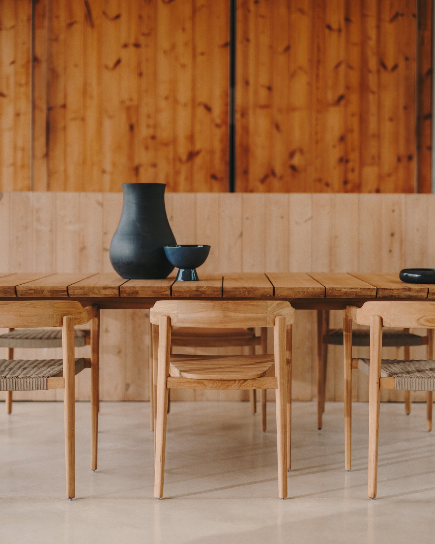 Kave Home Icaro eetkamerstoel massief