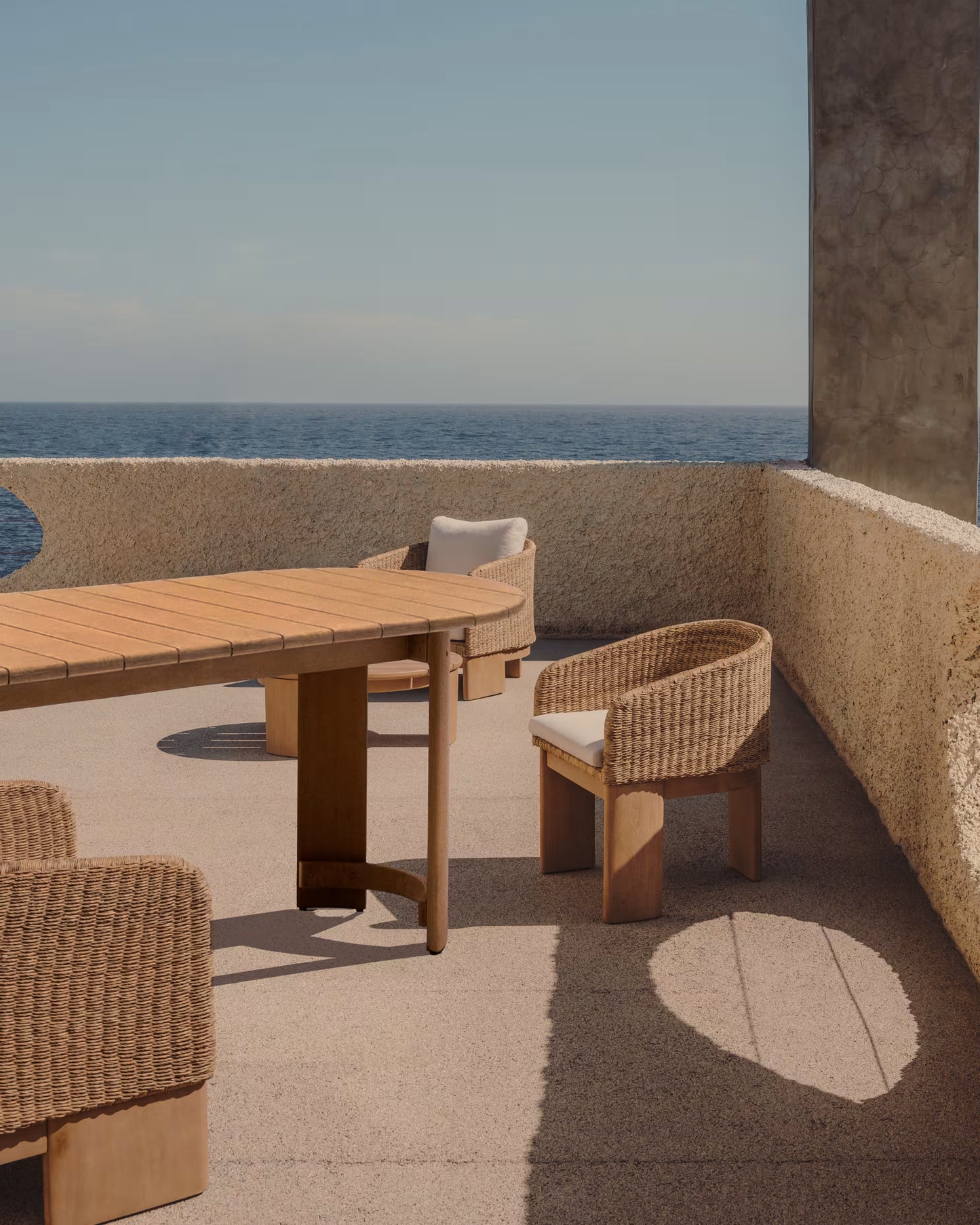 Kave Home Xoriguer tuintafel 280x110 cm