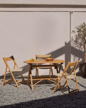 Kave Home Dandara tuinstoel Wit