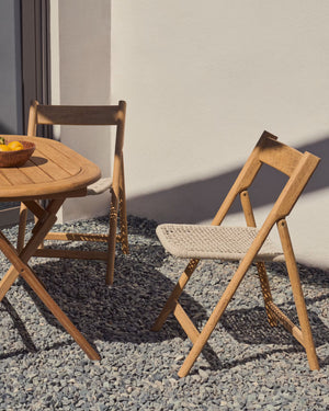 Kave Home Dandara tuinstoel Wit