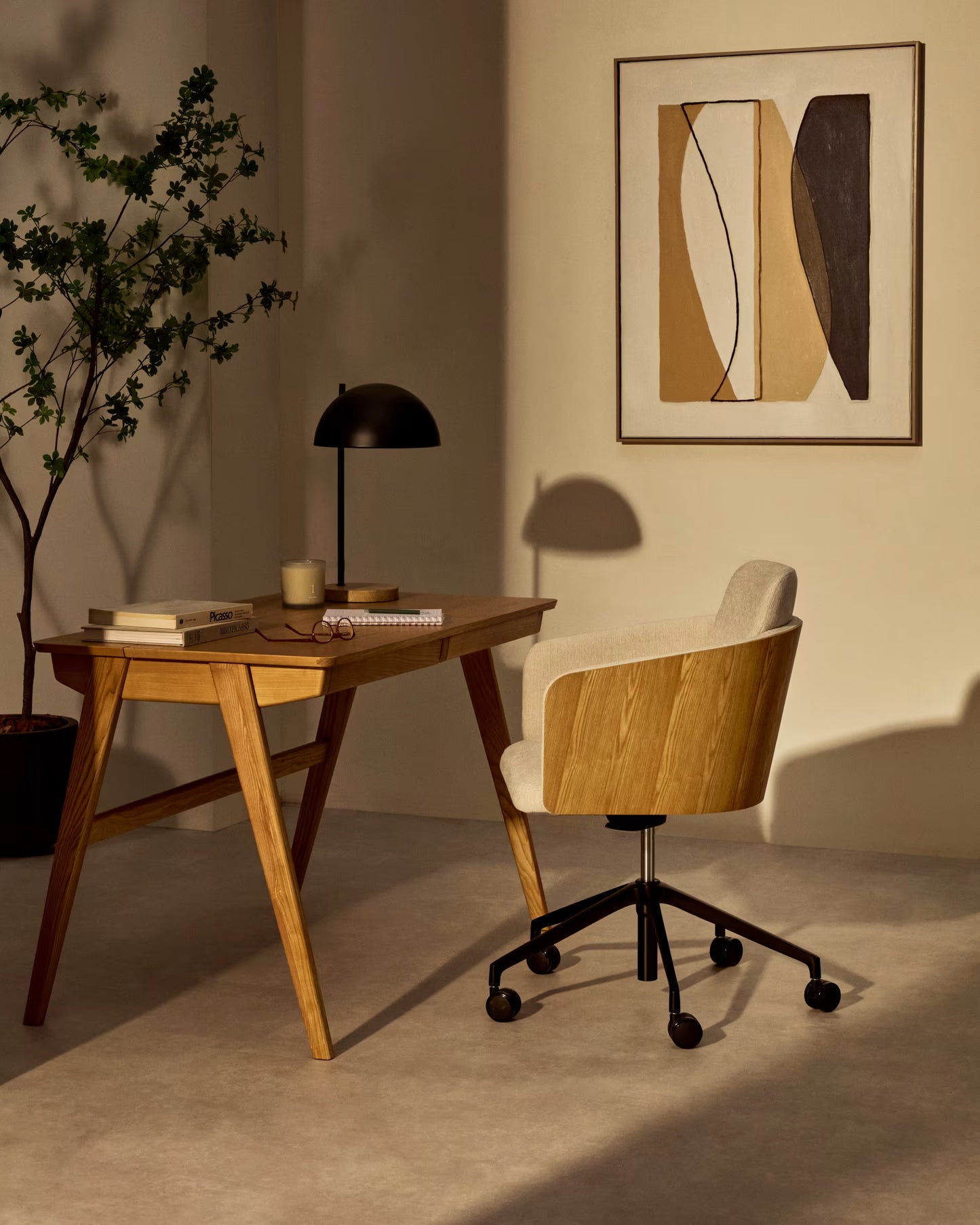 Kave Home Julia Bureau 120x70 cm essenfineer Naturel
