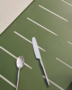 Kave Home Brai tuintafel 180x90 cm gegalvaniseerd Groen
