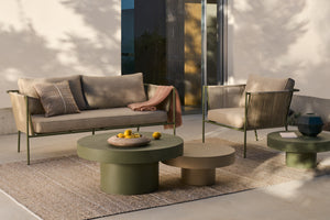 Kave Home Zivia loungestoel Groen