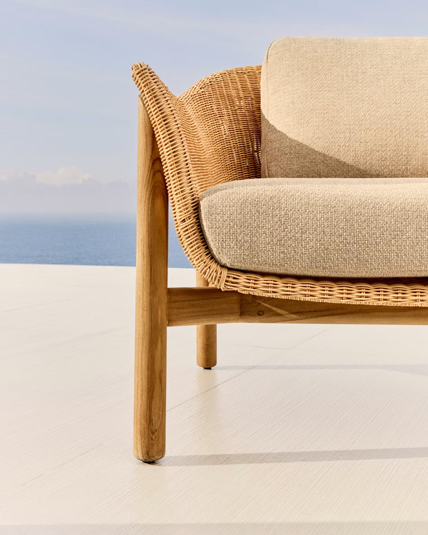 Kave Home Galea tuinstoel Beige