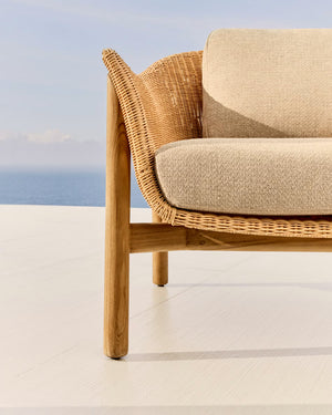 Kave Home Galea tuinstoel Beige