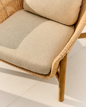 Kave Home Galea tuinstoel Beige