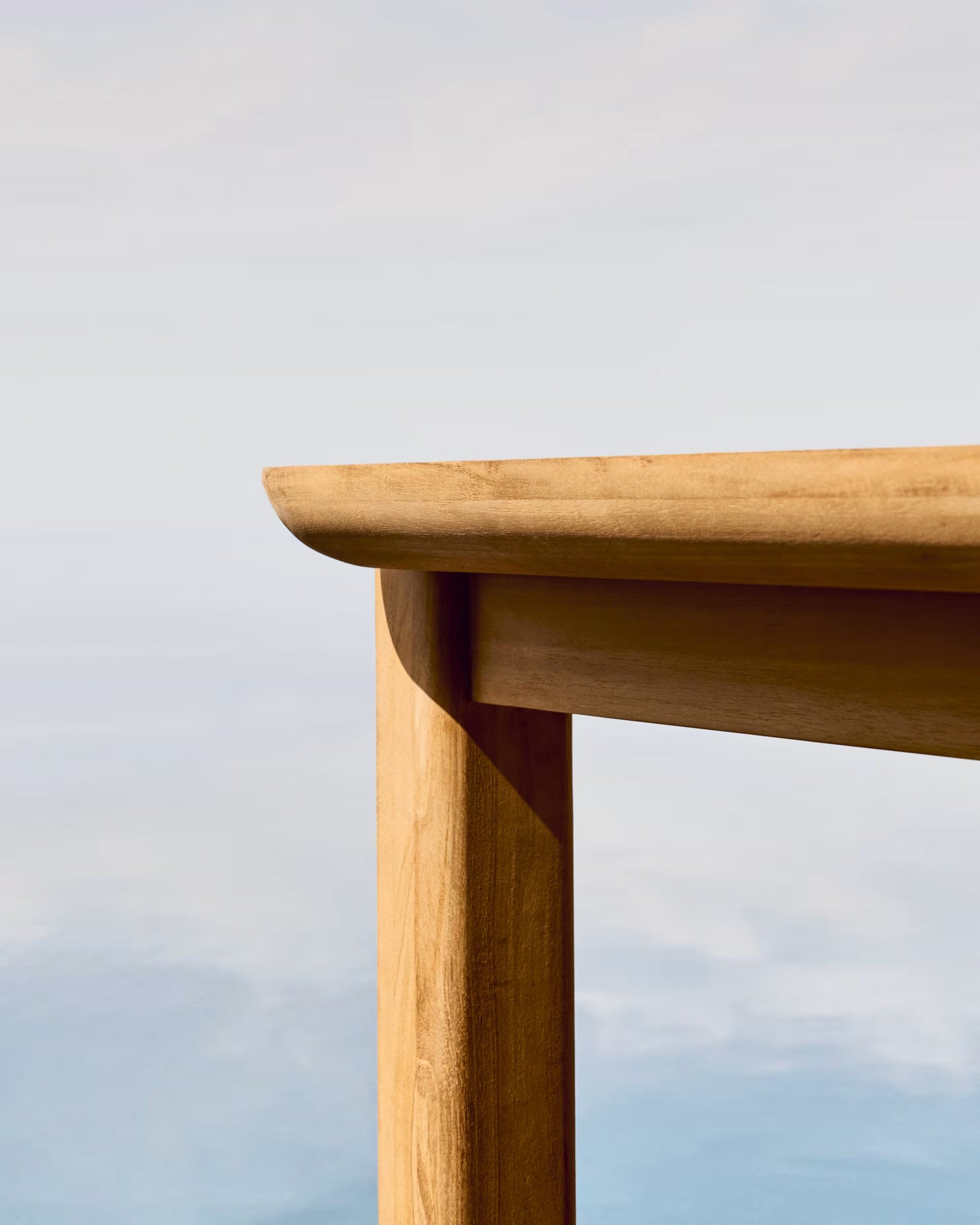 Kave Home Icaro tuintafel 220x102 cm teakhout