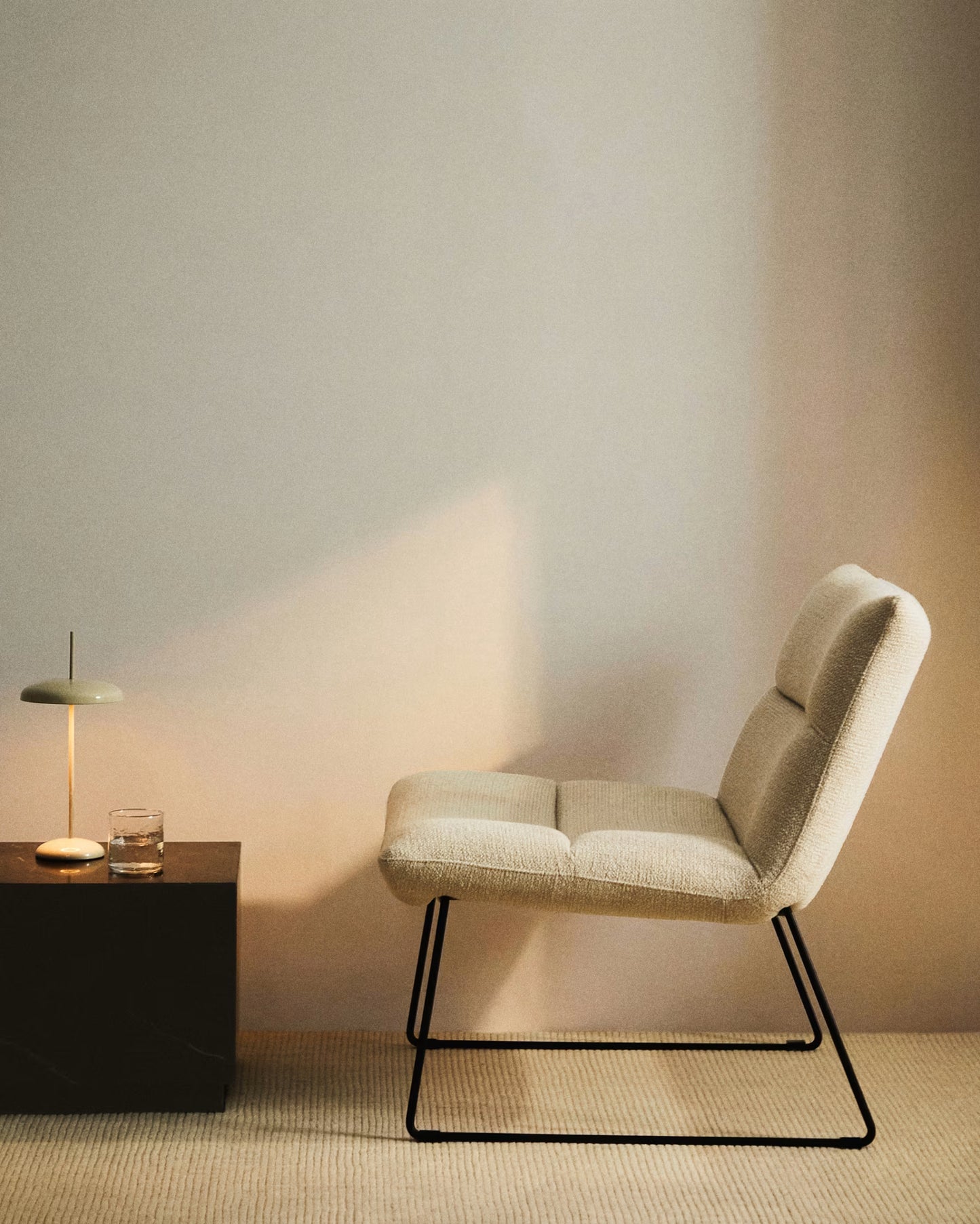 Kave Home Asen fauteuil chenille Beige