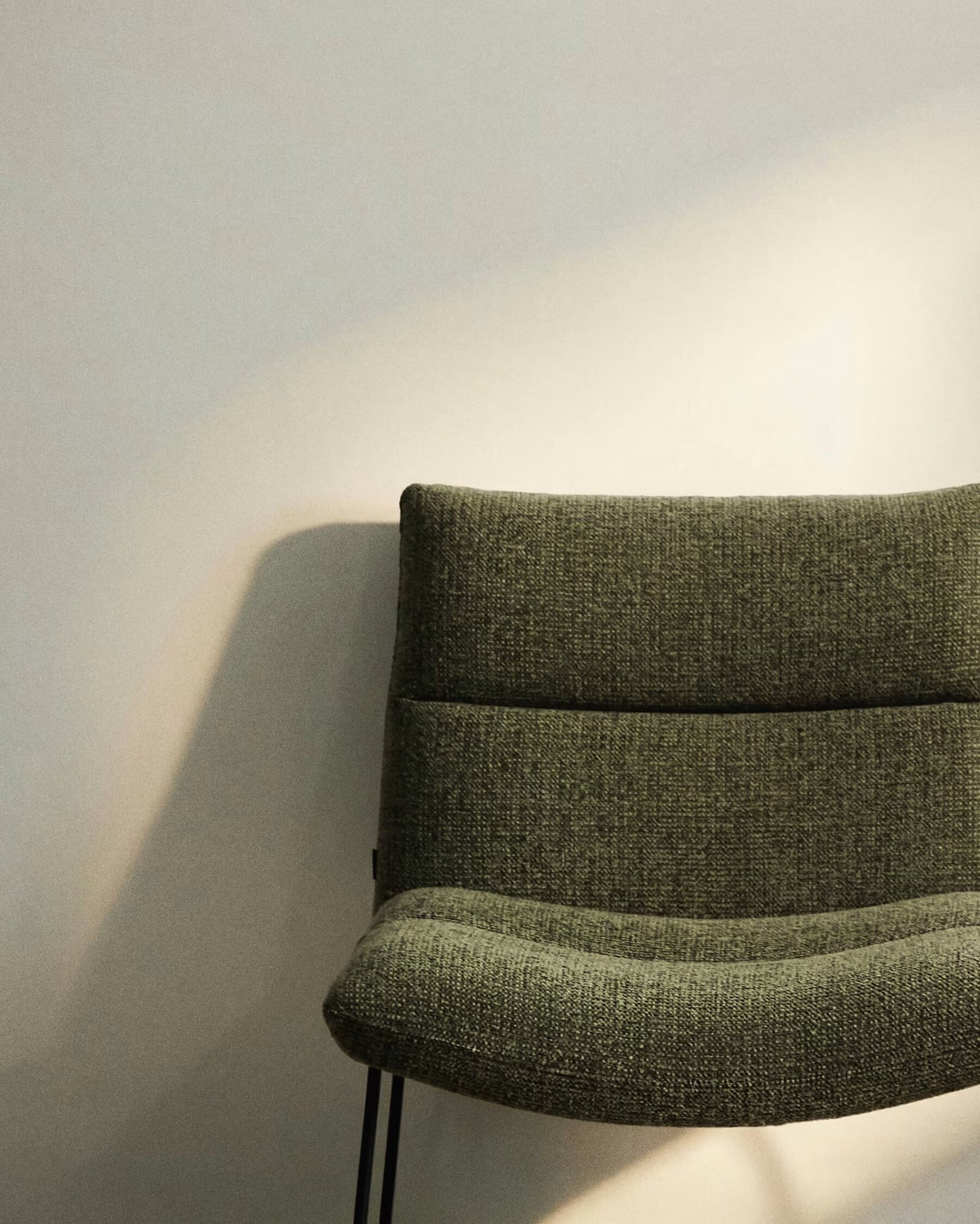 Kave Home Asen fauteuil chenille Groen