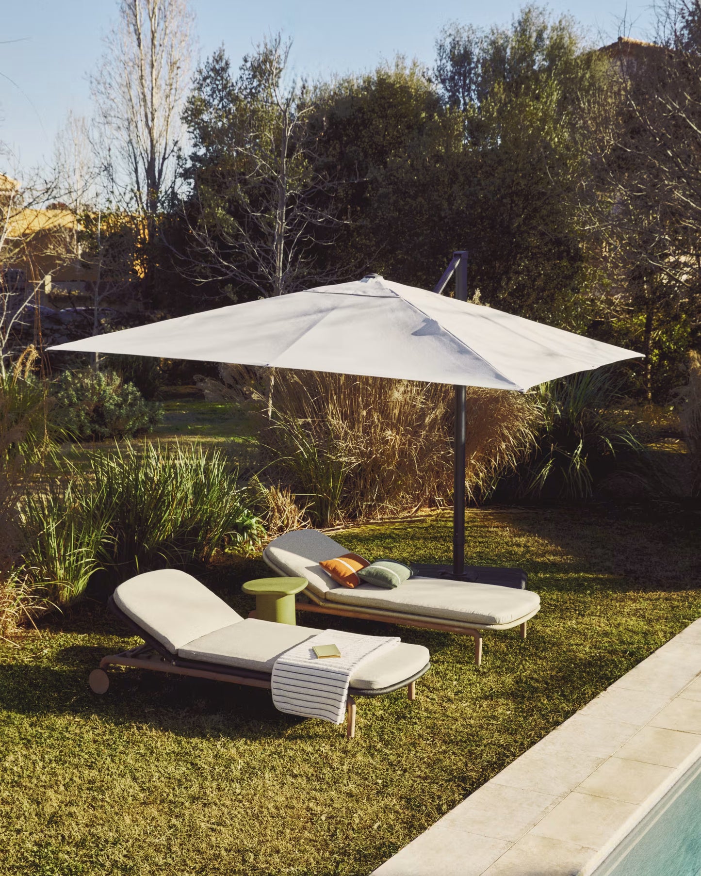 Kave Home Noli parasol Grafiet