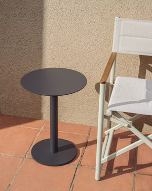 Kave Home Asinara bijzettafel Grafiet