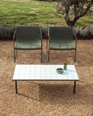 Kave Home Maurina salontafel 122x61 cm Ecru