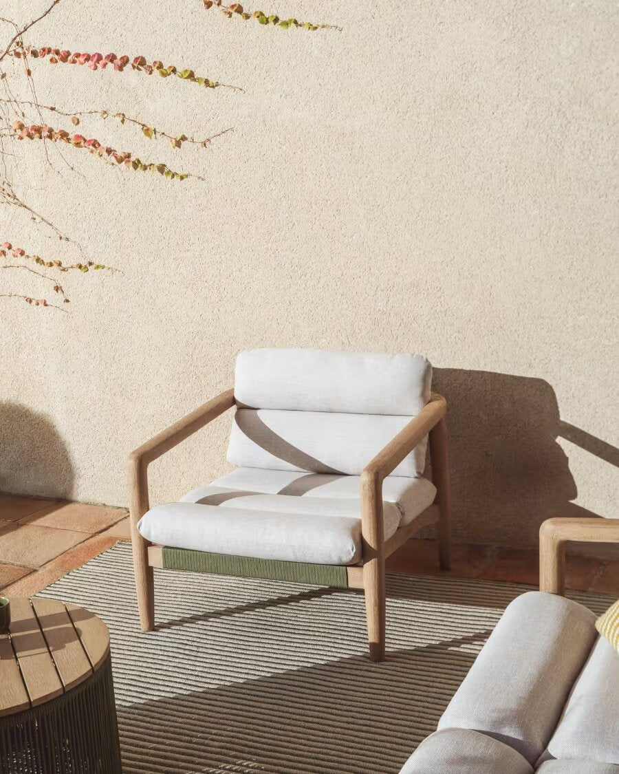 Kave Home Menfi loungestoel Beige
