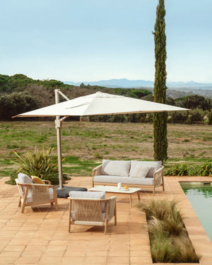 Kave Home Noli parasol Taupe