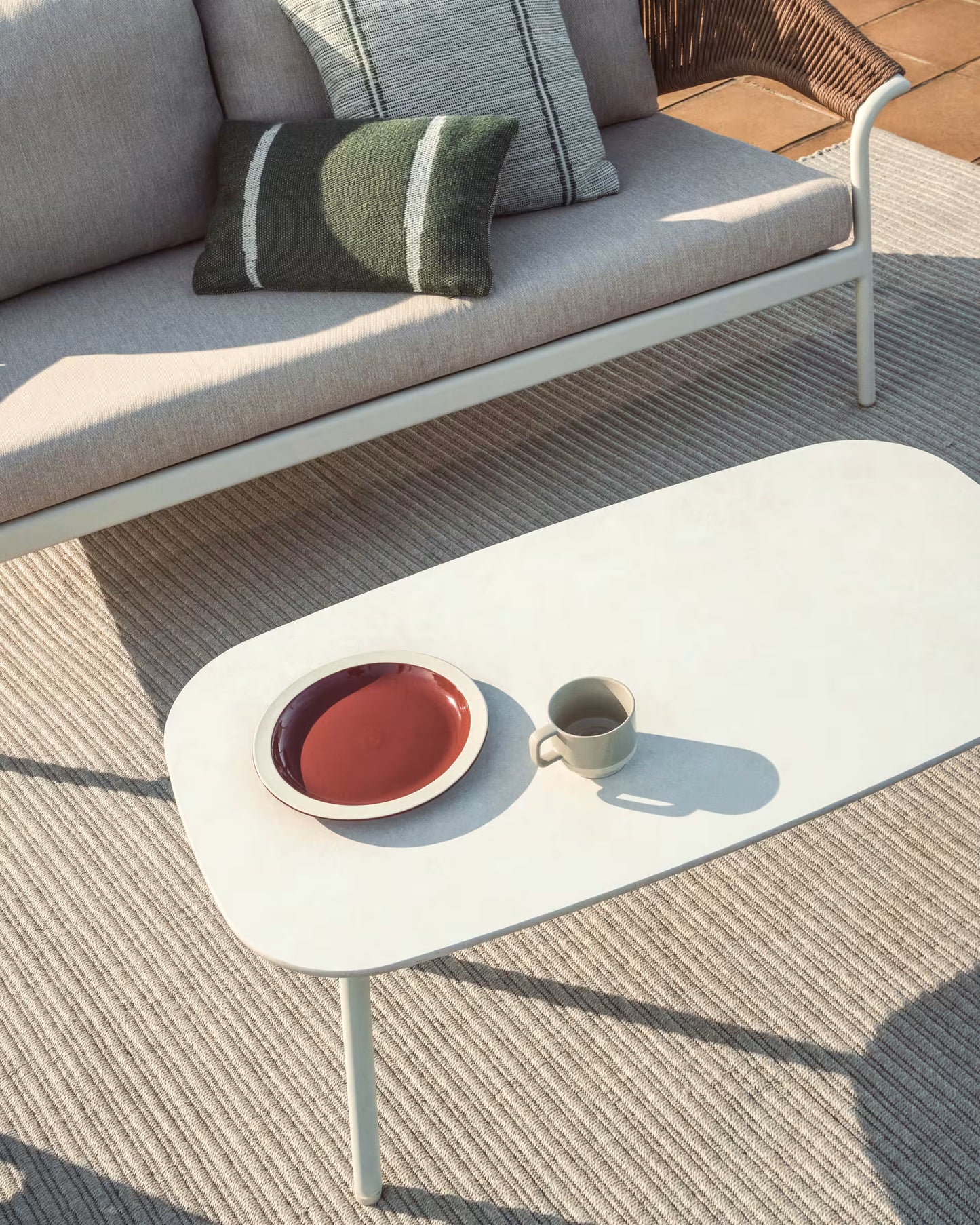 Kave Home Zuara loungeset Ecru