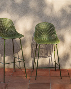 Kave Home Quinby barkruk H75 Groen