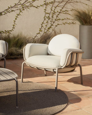 Kave Home Joncols loungestoel Grijs