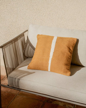 Kave Home Zivia 2-zits tuinbank Taupe