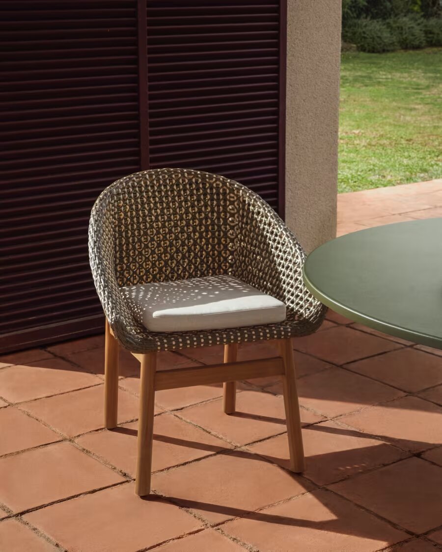 Kave Home Olbia tuinstoel Rattan