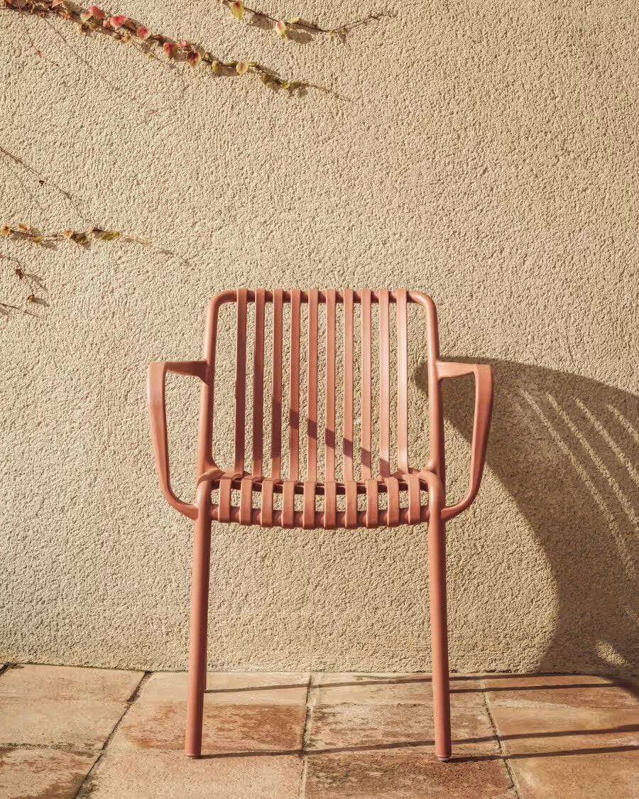 Kave Home Isabellini tuinstoel Terracotta