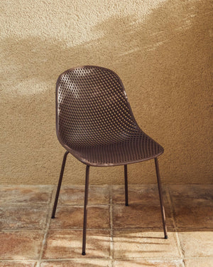 Kave Home Quinby tuinstoel Bruin