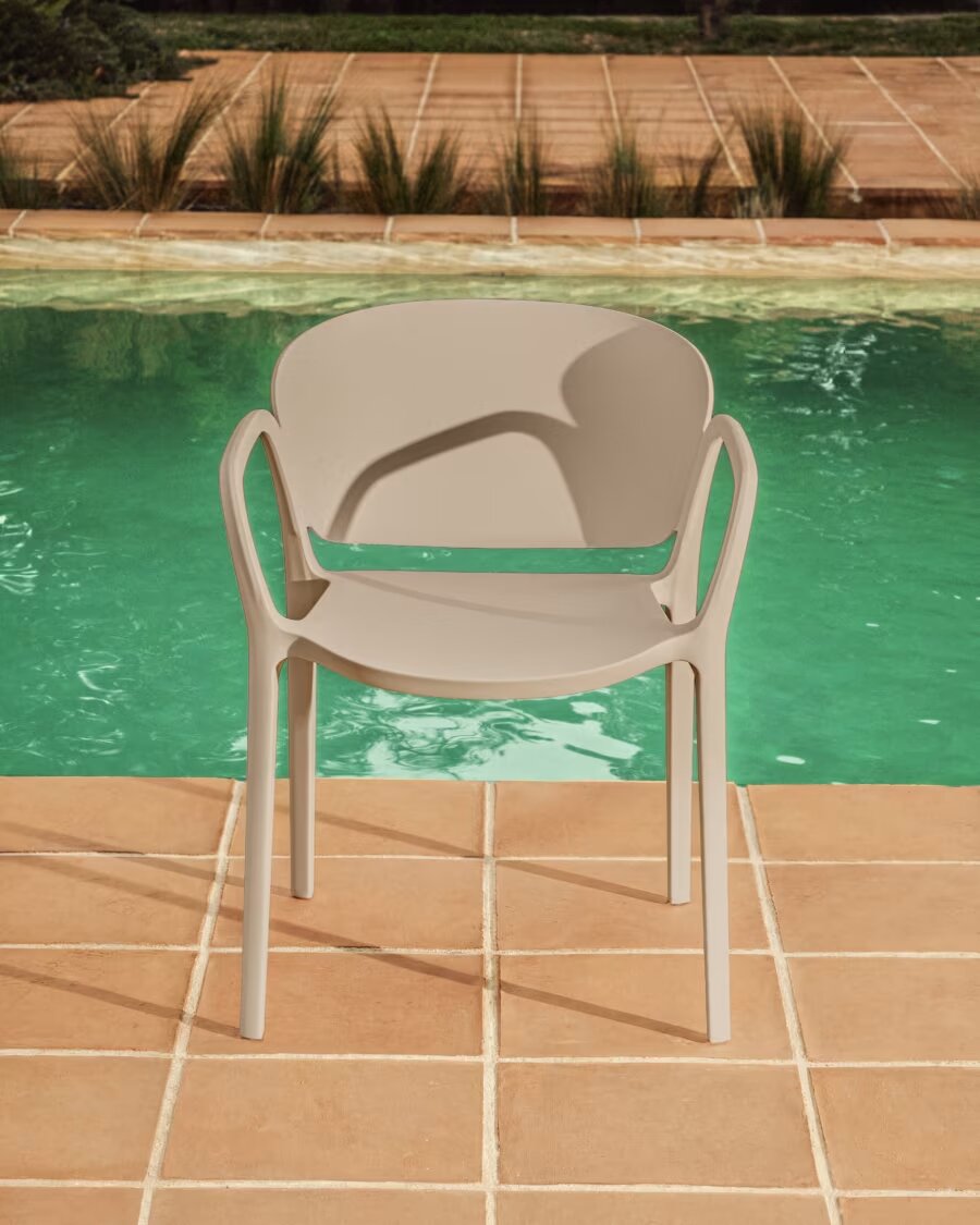 Kave Home Ania tuinstoel Beige