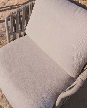 Kave Home Osani loungestoel Ecru