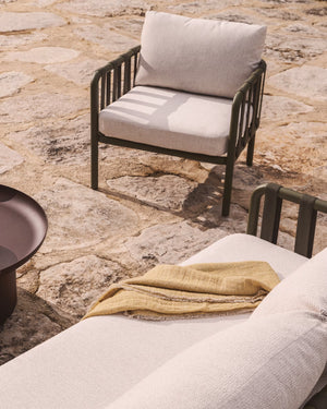 Kave Home Omala loungeset Groen