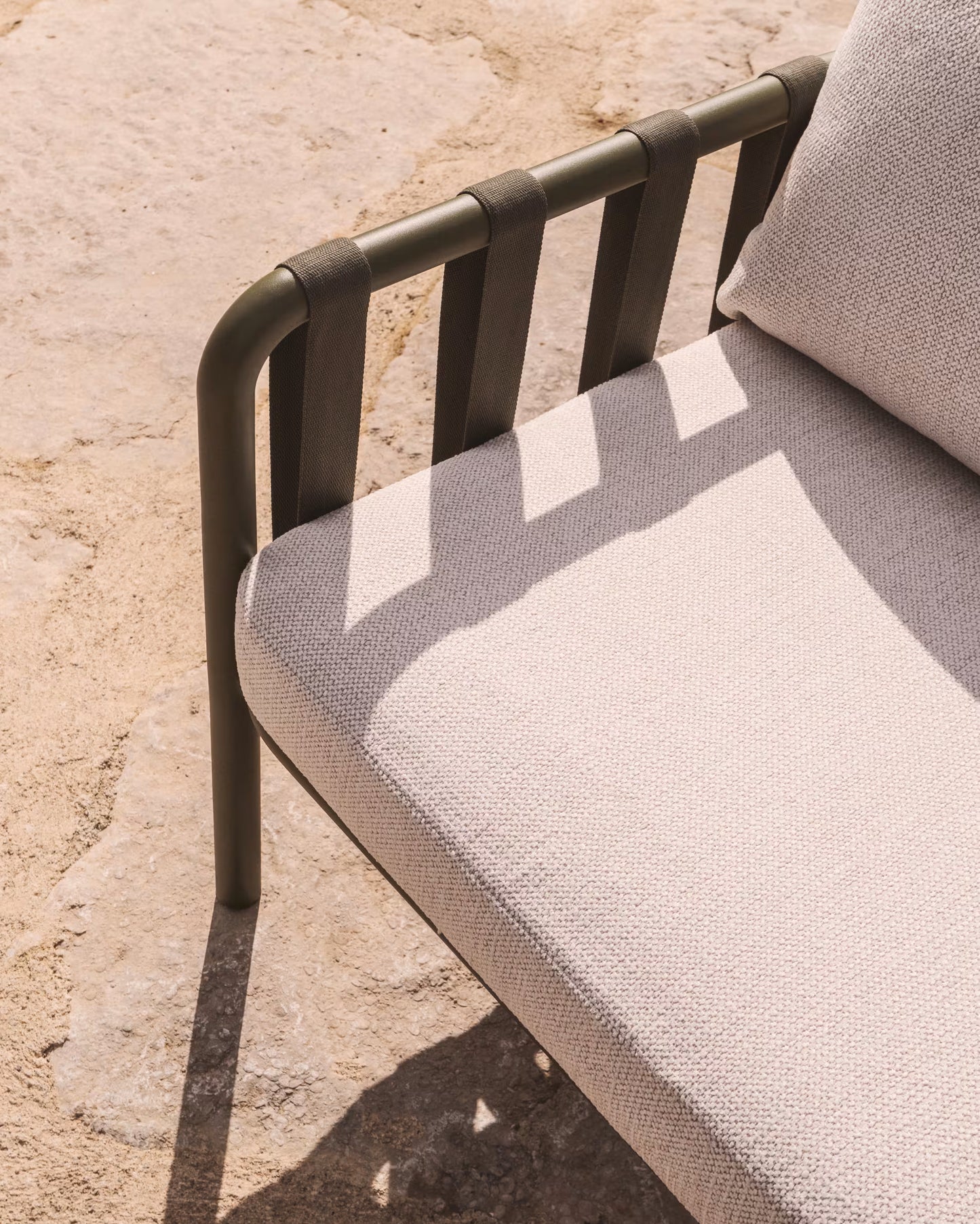 Kave Home Omala loungeset Groen