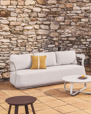 Kave Home Tamaris 3-zits tuinbank Taupe