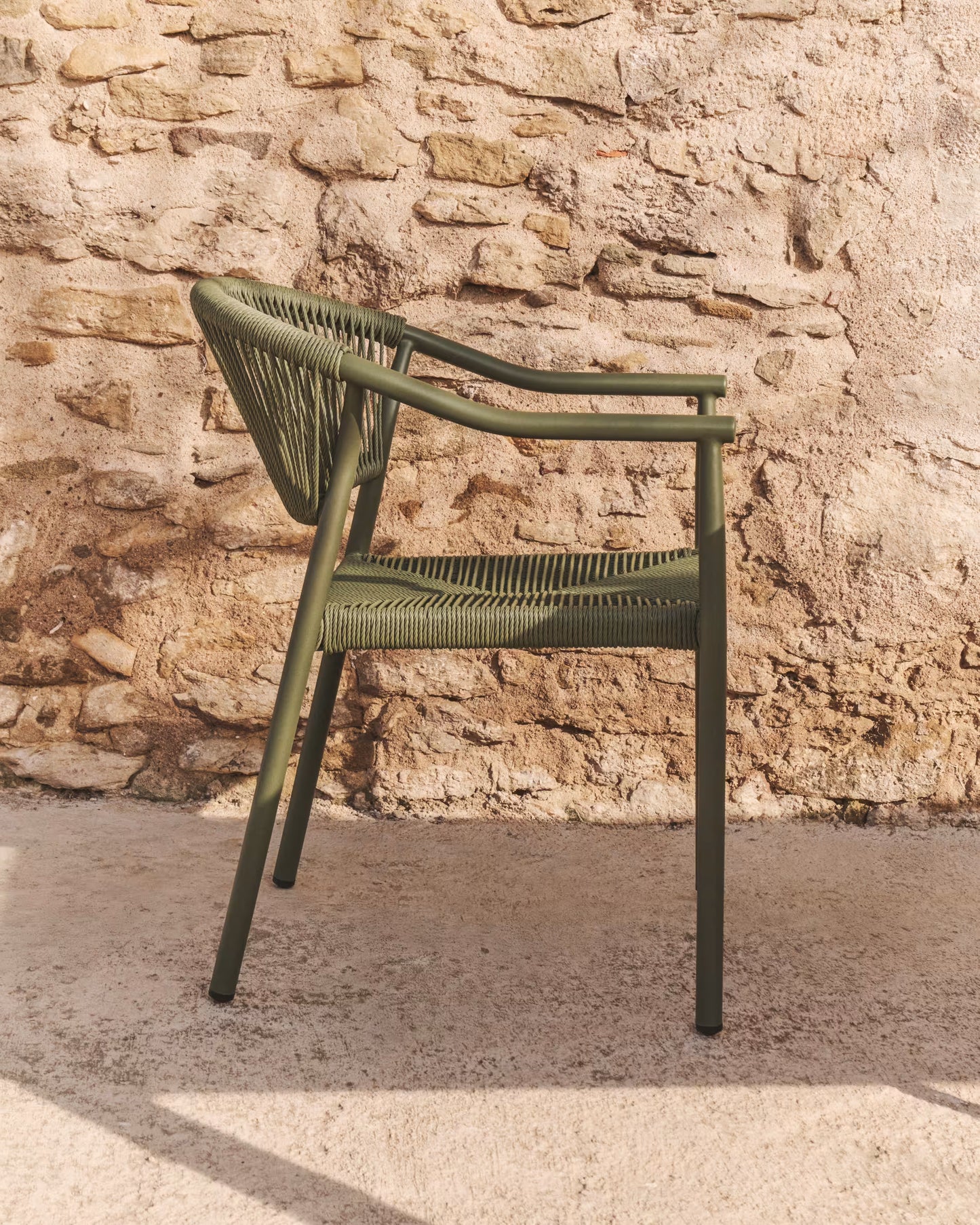 Kave Home Livadia tuinstoel Groen