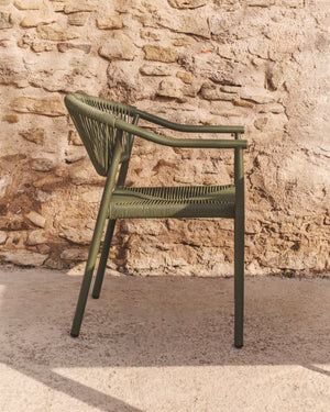 Kave Home Livadia tuinstoel Groen