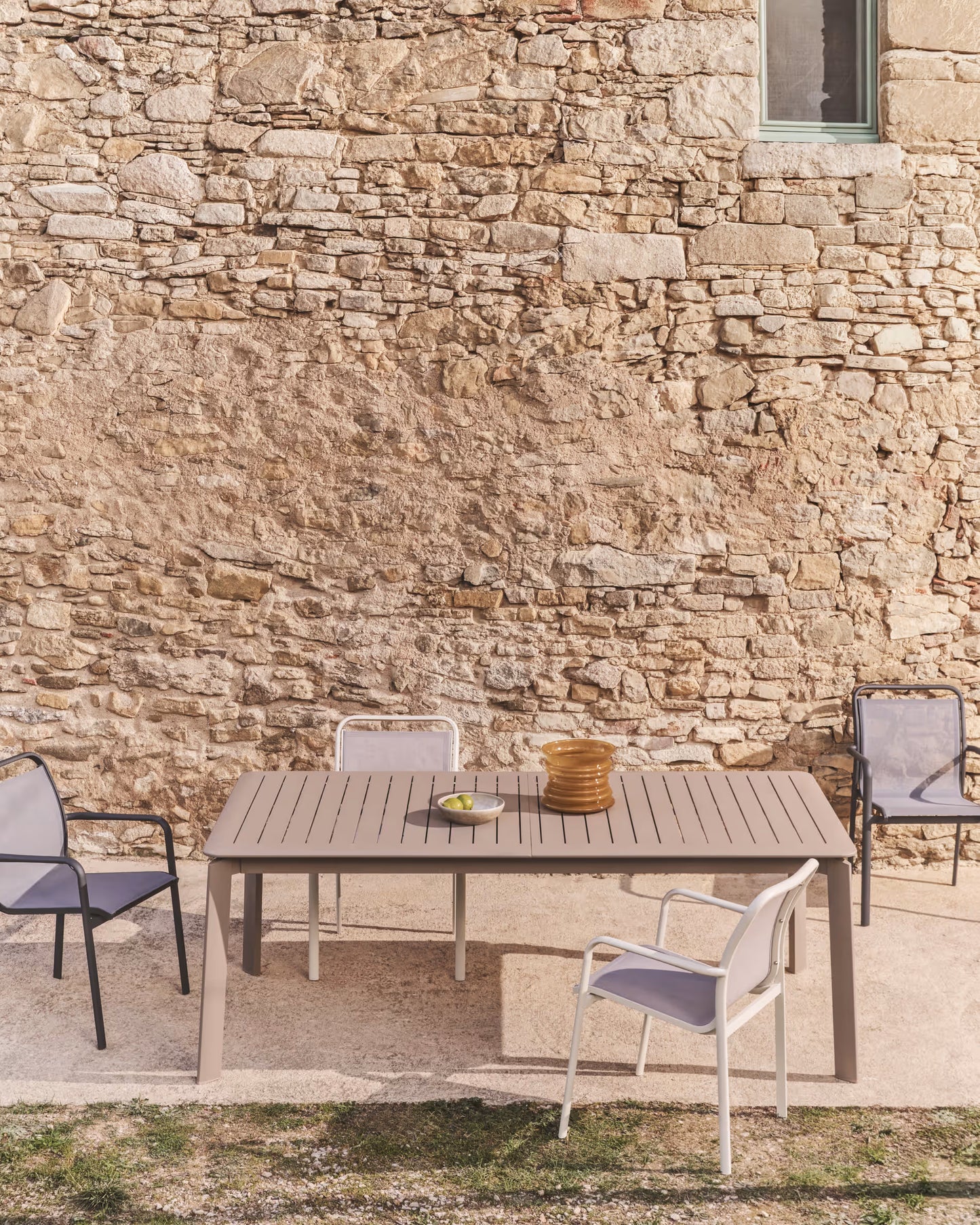 Kave Home Luri tuinstoel Ecru/Beige