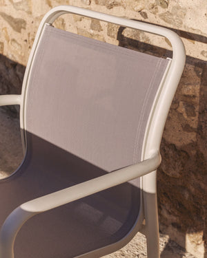 Kave Home Luri tuinstoel Ecru/Beige