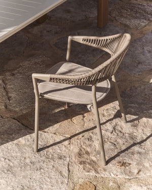 Kave Home Alimia tuinstoel Taupe