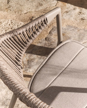Kave Home Alimia tuinstoel Taupe