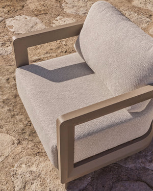 Kave Home Nerano loungestoel Taupe