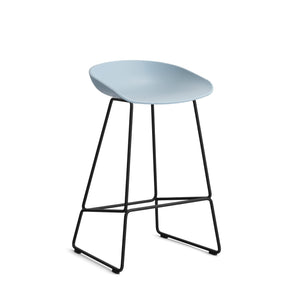 HAY About a Stool AAS 38 barkruk H65 zwart Slate Blue 2.0