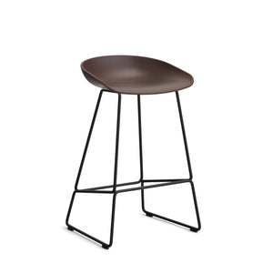 HAY About a Stool AAS 38 barkruk H65 zwart Raisin 2.0