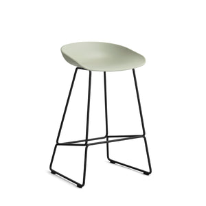 HAY About a Stool AAS 38 barkruk H65 zwart Pastel Green 2.0