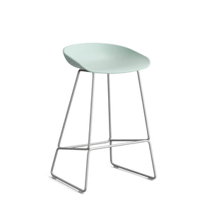 HAY About a Stool AAS 38 barkruk H65 Dusty Mint 2.0 RVS