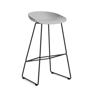 HAY About a Stool AAS 38 barkruk H75 zwart Concrete Grey 2.0