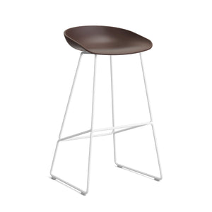 HAY About a Stool AAS 38 barkruk H75 wit Raisin 2.0