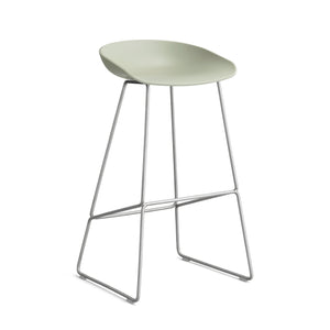 HAY About a Stool AAS 38 barkruk H75 Pastel Green 2.0 RVS