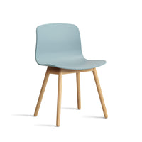 HAY About a Chair AAC 12 eetkamerstoel gelakt eiken Dusty Blue 2.0