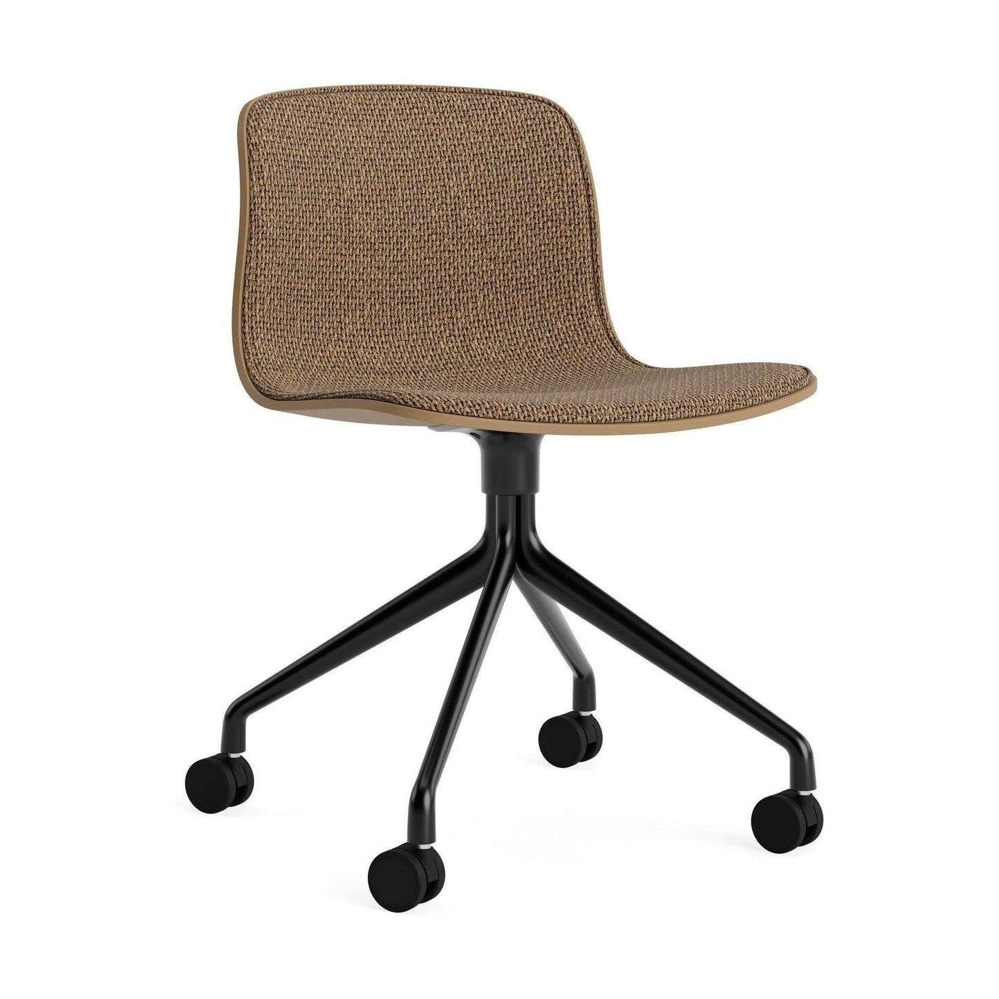 HAY About a Chair AAC 14 bureaustoel zwart Clay 2.0 gestoffeerd Tartaglia 1004