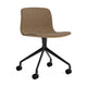 HAY About a Chair AAC 14 bureaustoel zwart Clay 2.0 gestoffeerd Tartaglia 1004