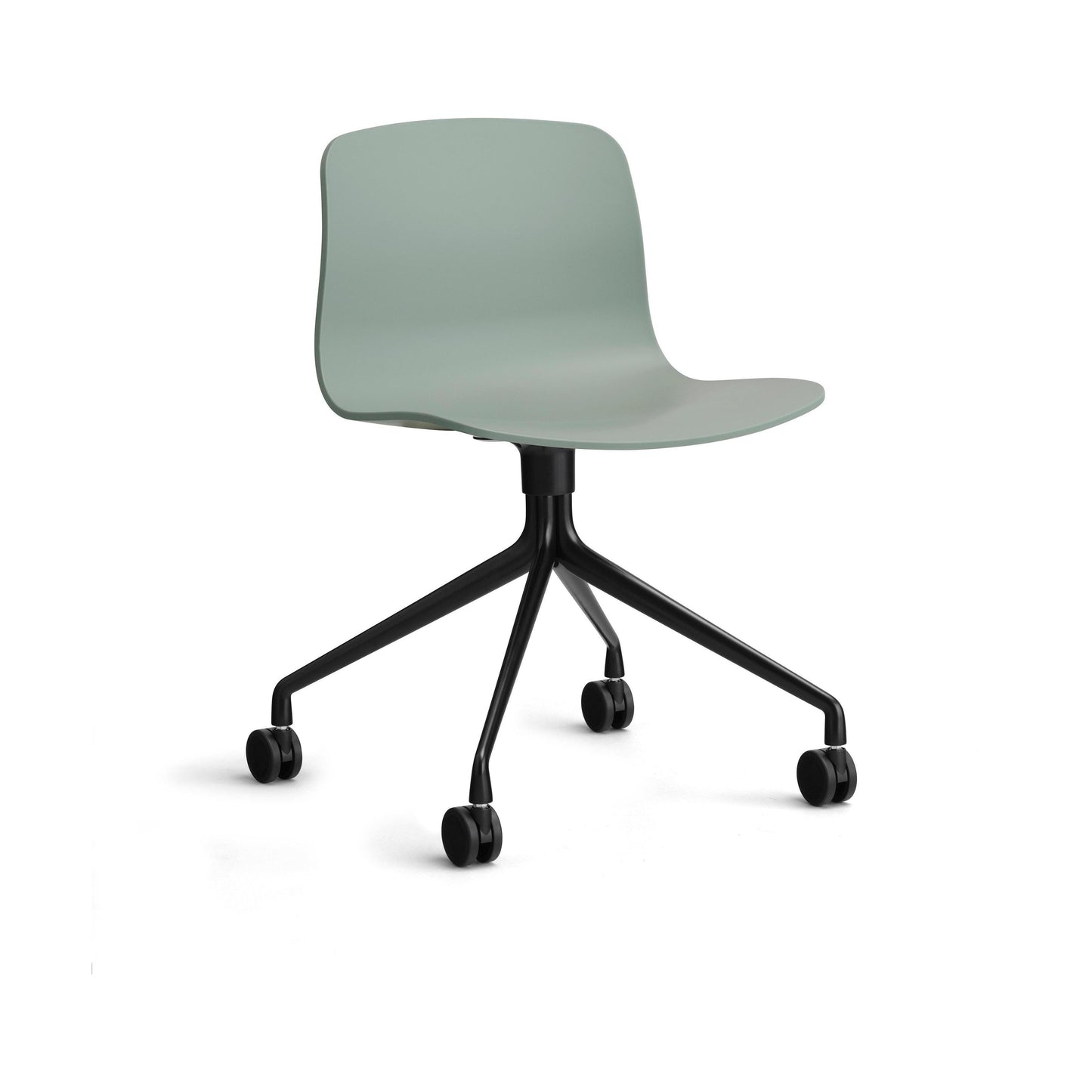 HAY About a Chair AAC 14 bureaustoel zwart Fall Green 2.0